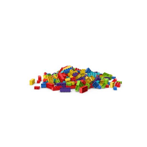Pile Of Brick Toys
